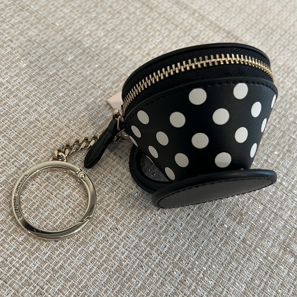 ☕️♠️Kate Spade♠️☕️Tea Party Coin Purse - Picture 7 of 12